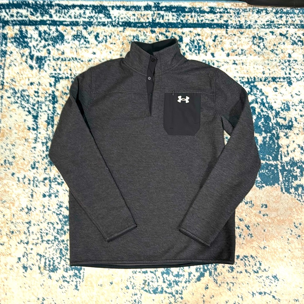 Under Armour Specialist 2.0 Henley Pullover M nwot